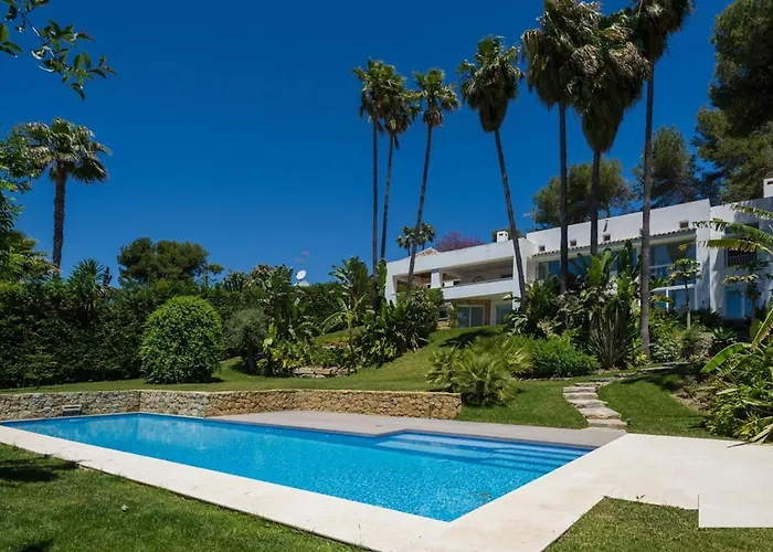 Magnificent Recently Built Villa Pax 12 Sea View Golden Mile Marbella
